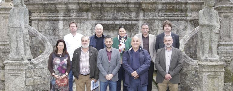 Reunión entre los alcaldes del área coruñesa en el Pazo de Mariñán