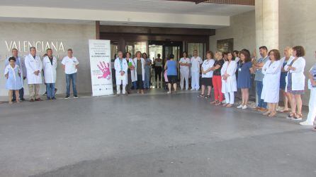 Minuto de silencio Hospital General