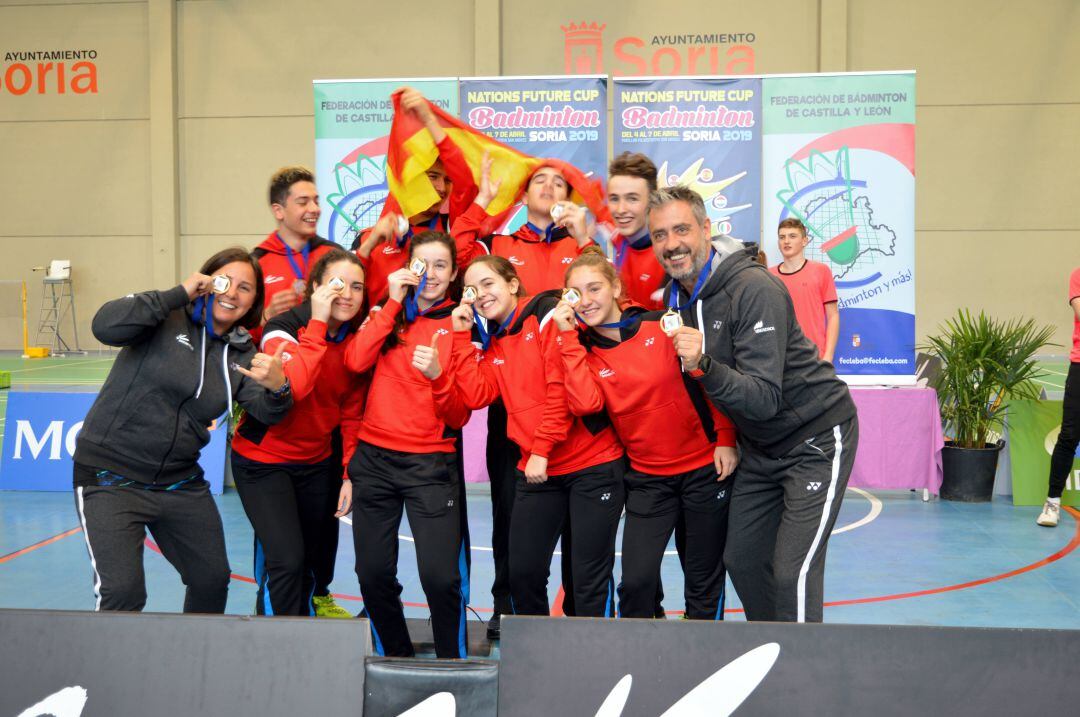 La delegación española fue la gran triunfadora en Soria, con siete medallas.