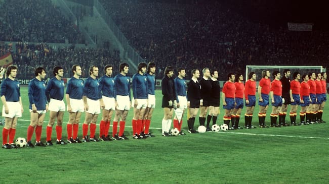 Yugoslavia eliminó por 1-0 a España en 1974