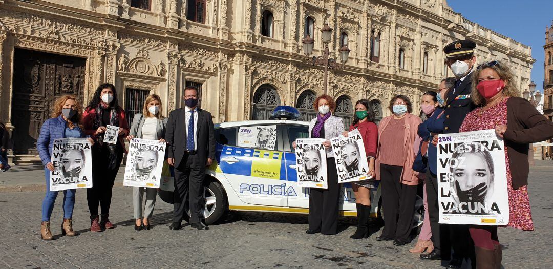 Presentación de la campaña municipla del 25N