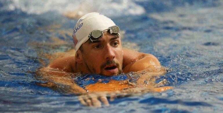 El nadador estadounidense Michael Phelps (archivo)