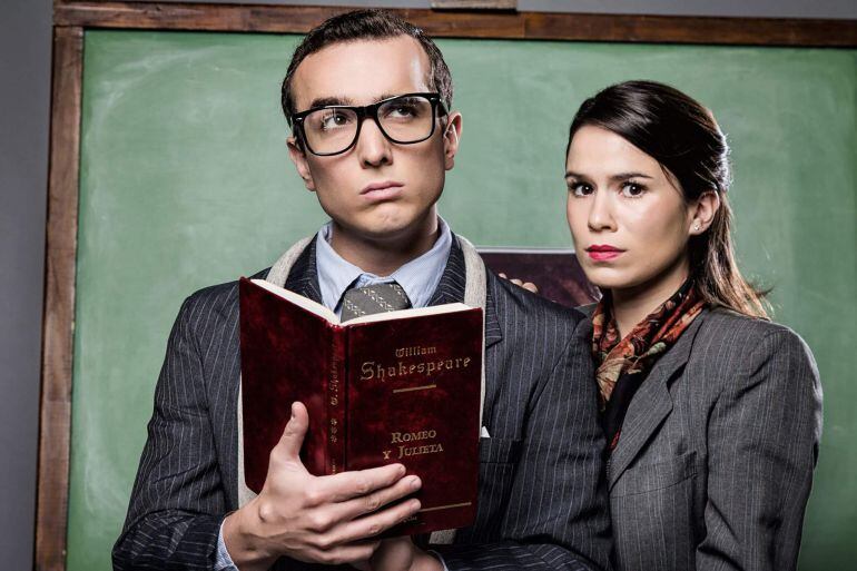 Los actores de "Romeo y Julieta de Bolsillo"