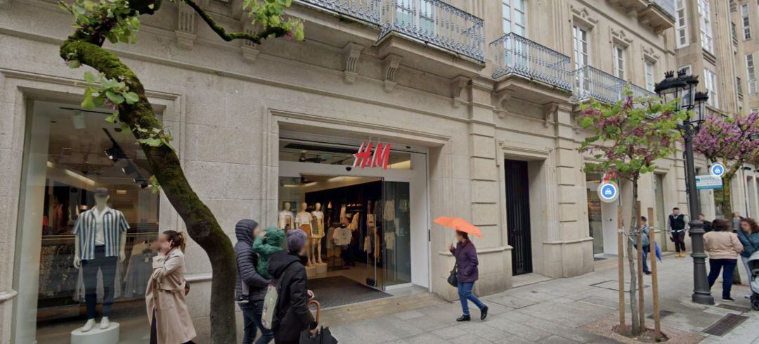 Tienda de H&M en la calle del Paseo