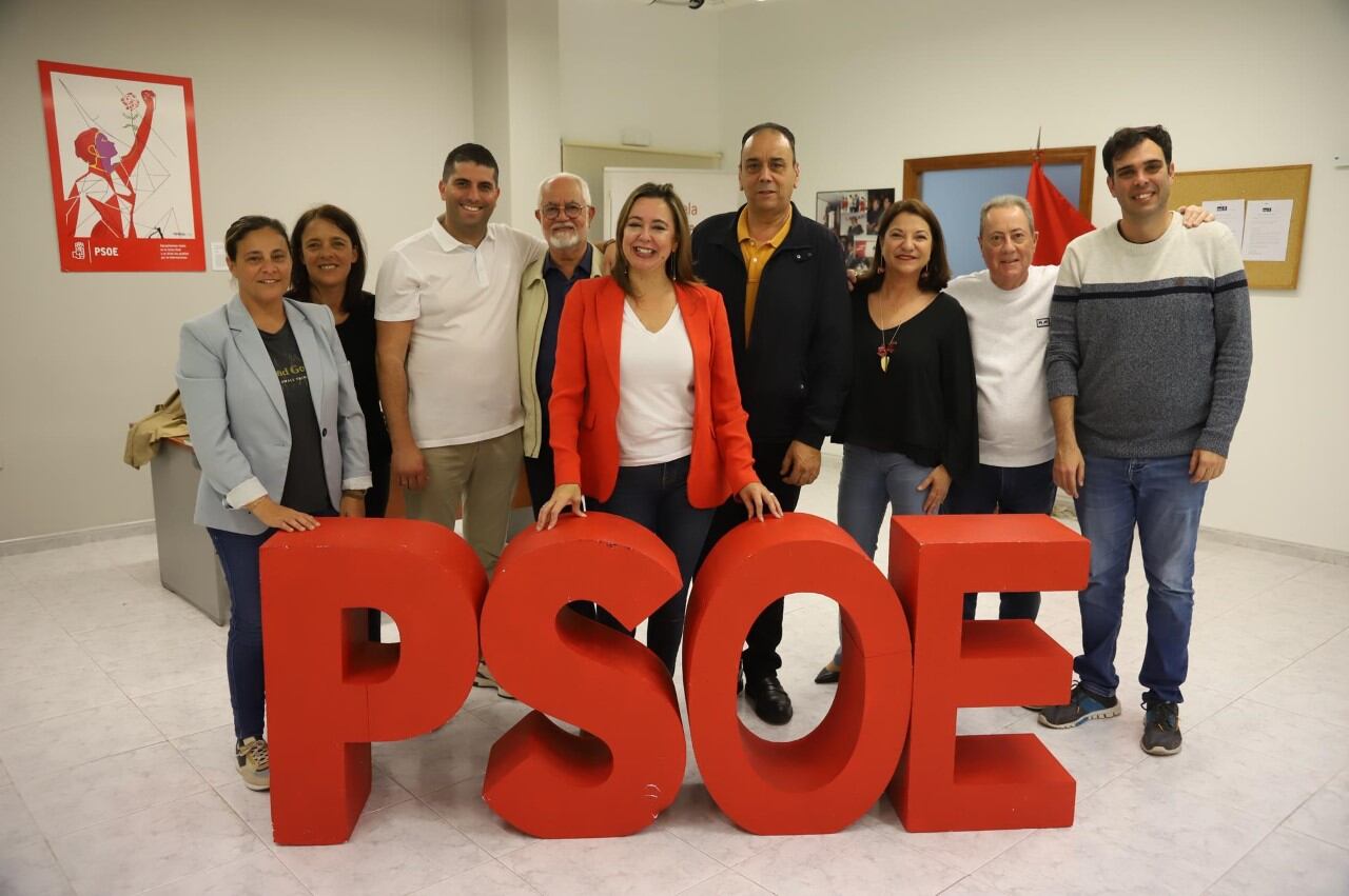 Integrantes de la lista del PSOE al Cabildo de Lanzarote.