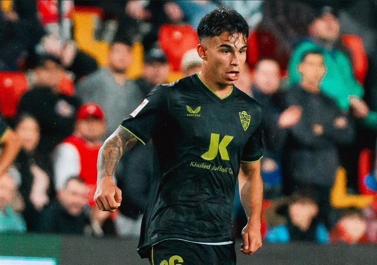 Marcos Peña será el líder de la cantera en el Almería que viene.