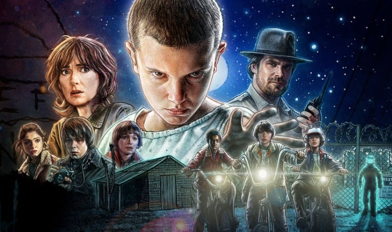 Póster oficial de &#039;Stranger Things&#039;