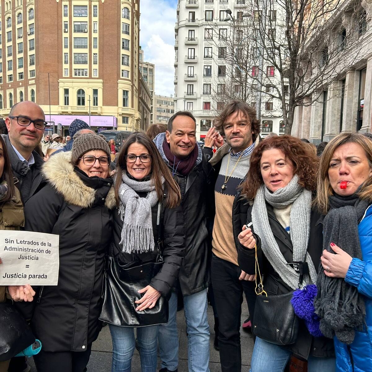Los juzgados, paralizados en A Coruña por la huelga de los Letrados de Administración de Justicia