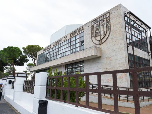 El colegio privado Virgen de Europa, a 17 de octubre de 2022, en Boadilla del Monte, Madrid (España).