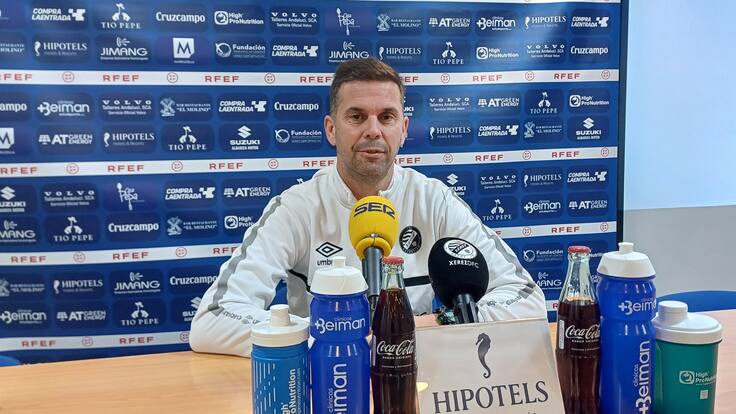 Declaraciones de David Sánchez, técnico del Xerez DFC