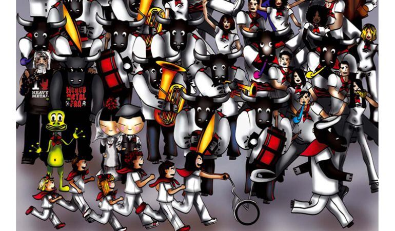 Cada año se presentan más y mejores diseños al certamen que promociona los encierros taurinos en las fiestas del Cristo de los Remedios