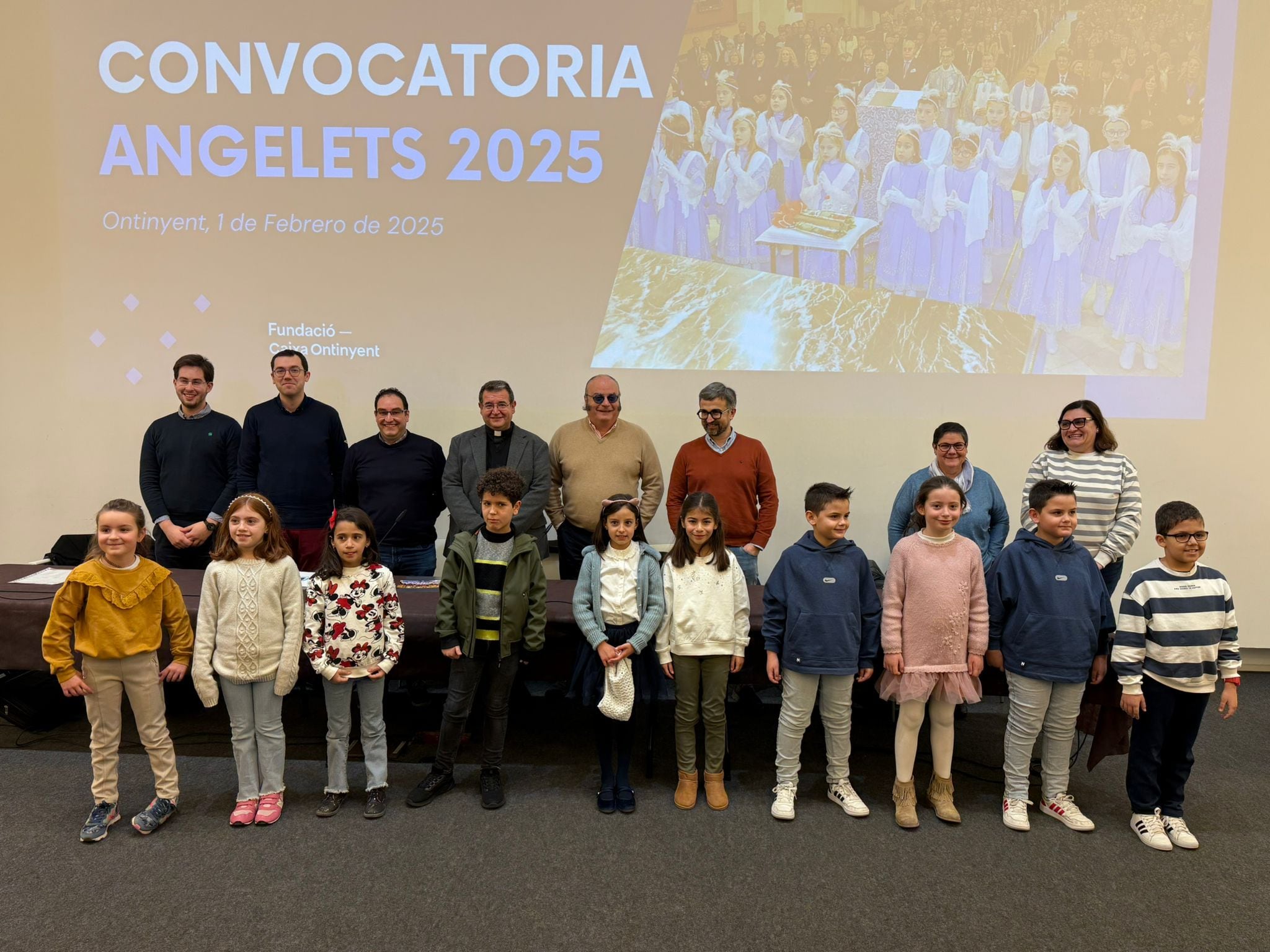 La capital de la Vall d&#039;Albaida conoce a sus “Angelets de la Puríssima” del 2025