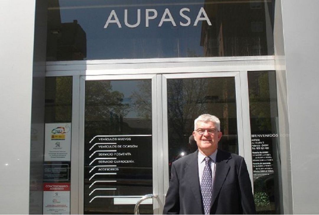 Foto de archivo de Eduardo Infante López, gerente de Aupasa en Palencia