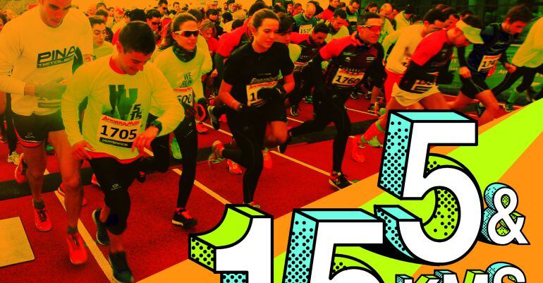 Cartel de la XXII Vuelta Pedestre de Tres Cantos