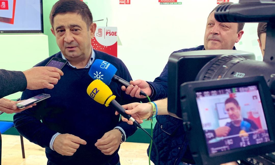 El secretario provincial del PSOE, Francisco Reyes.