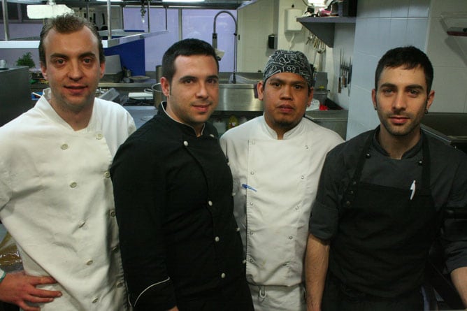 Alfonso Sánchez (izquierda): "Sin el equipo no eres nadie"