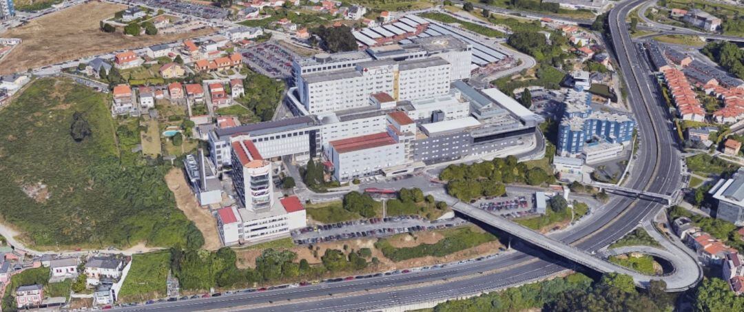 Hospital de A Coruña y su entorno