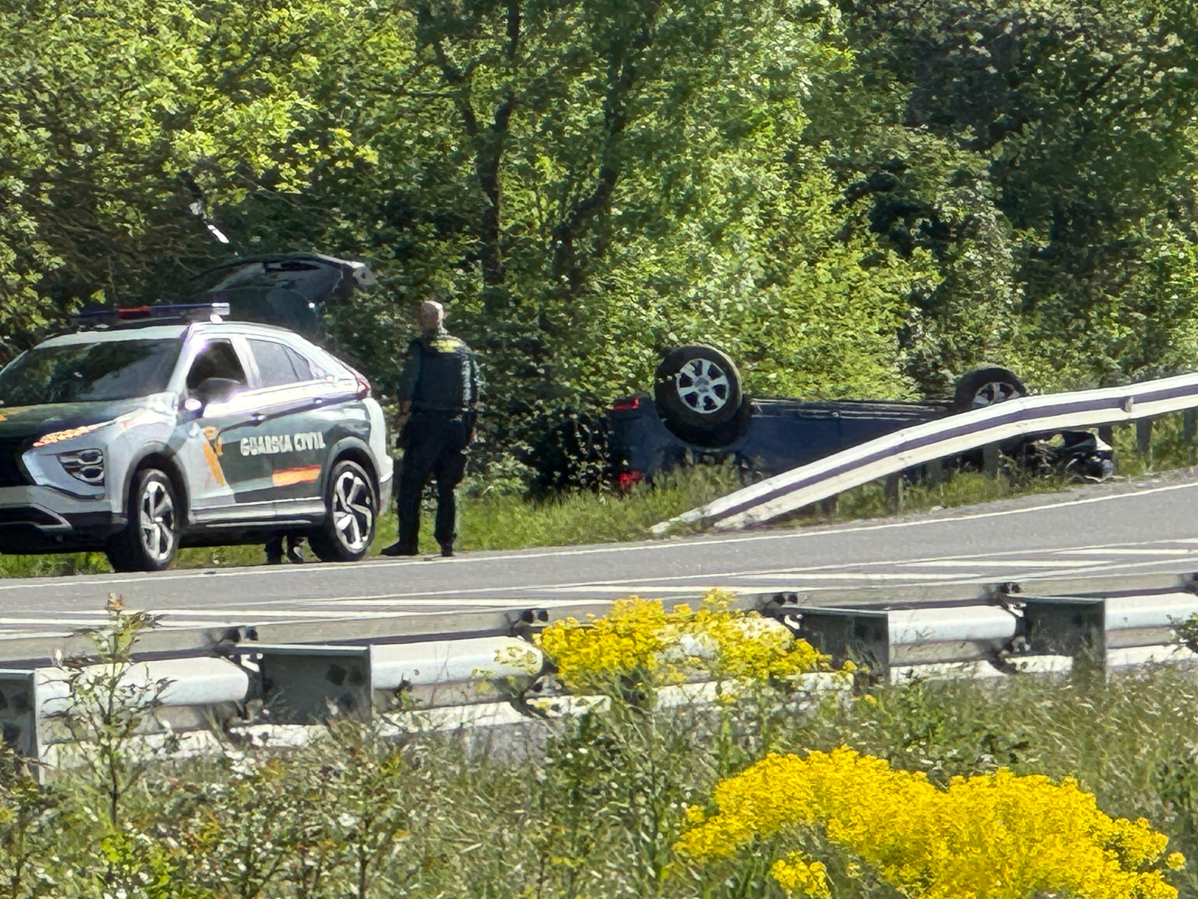 Accidente en la N-603