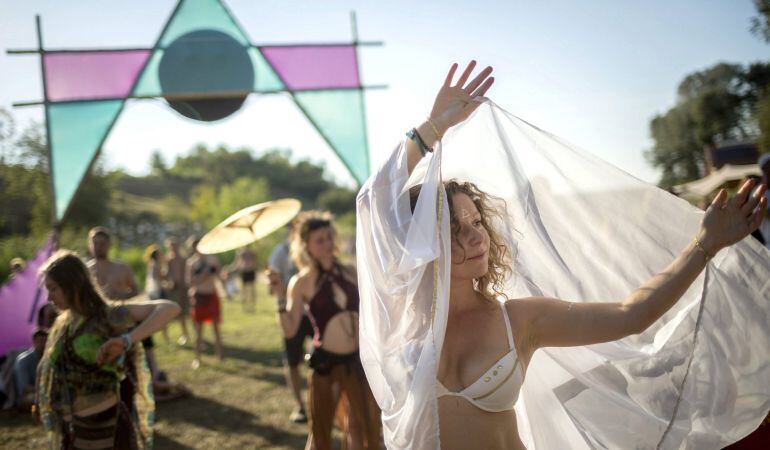 Un festival de yoga en Hungría