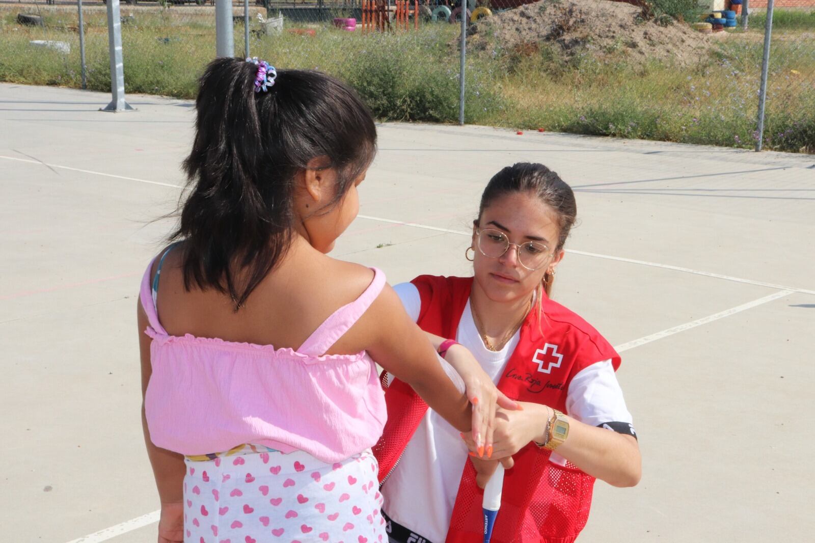 Cruz Roja en Palencia, en guardia contra el calor