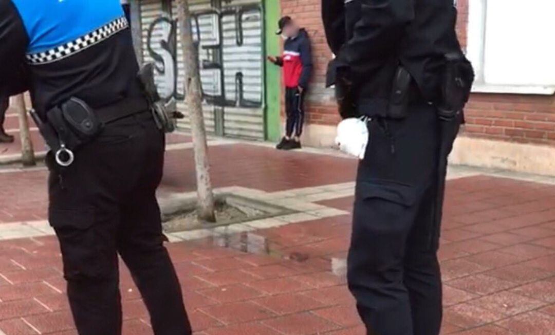 Los cuatro jóvenes estaban en la zona de la avenida de Segovia