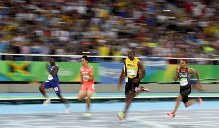 Usain Bolt durante los Juegos Olímpicos.