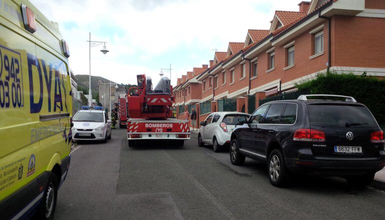 Los Servicios de Emergencia acuden a la Avenida de España.