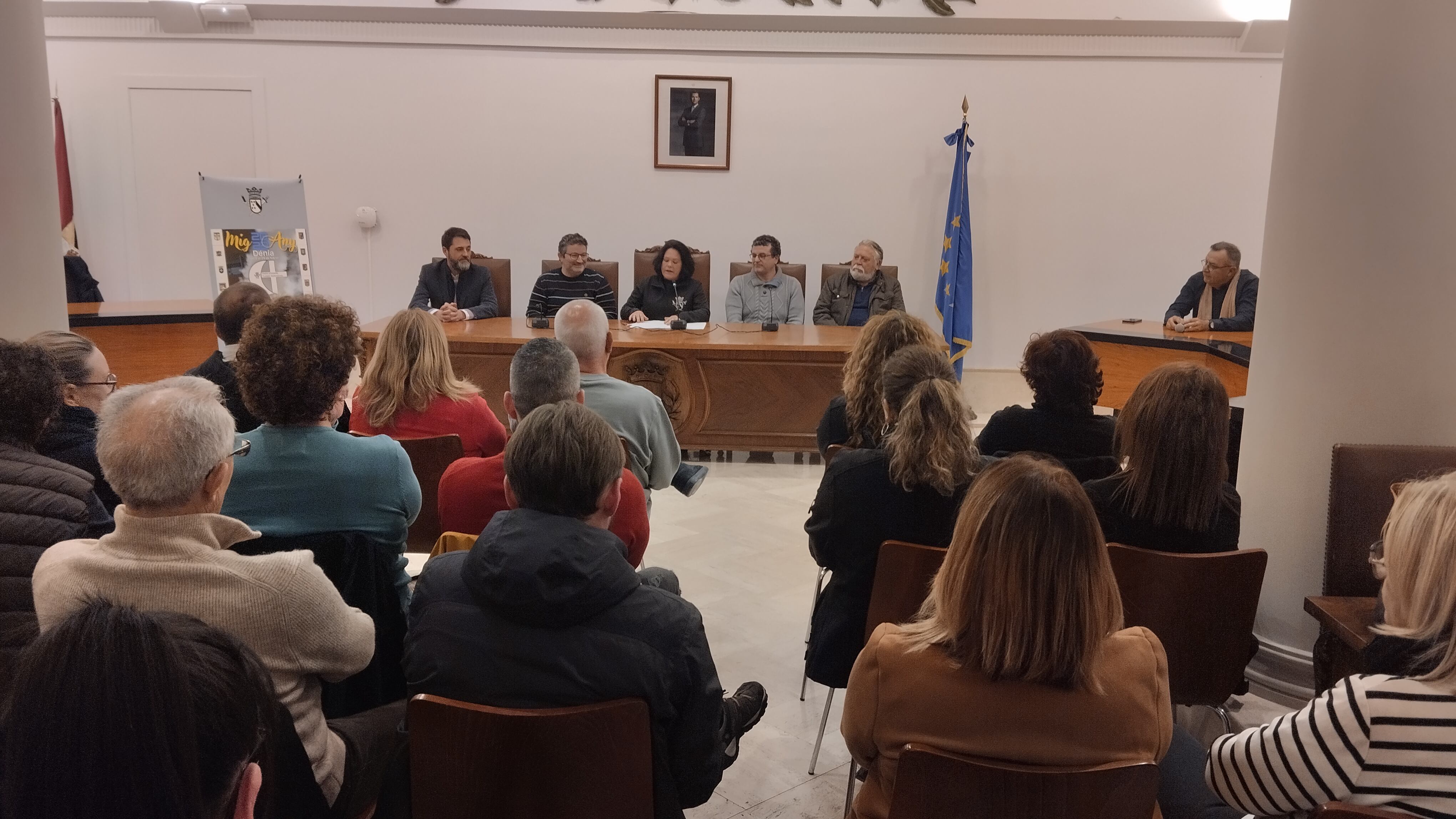 Presentación de la programación de Mig Any de Moros i Cristians en Dénia.