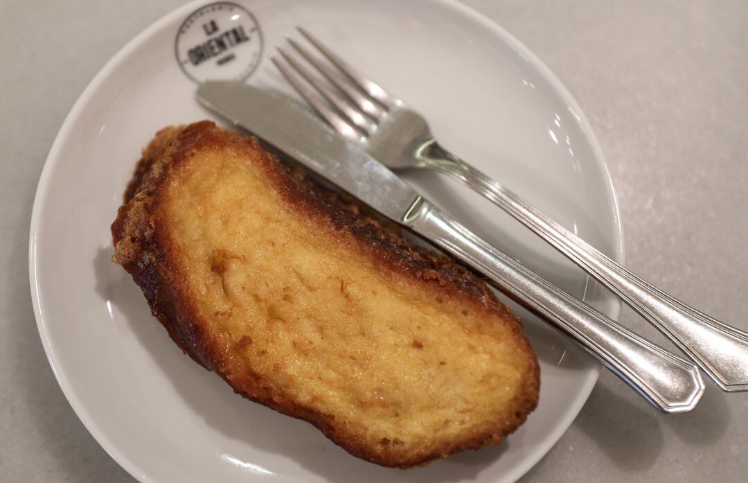 Torrijas, comida típica española de Semana Santa.