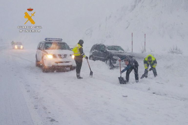 Tareas de auxilio realizadas en las últimas horas.