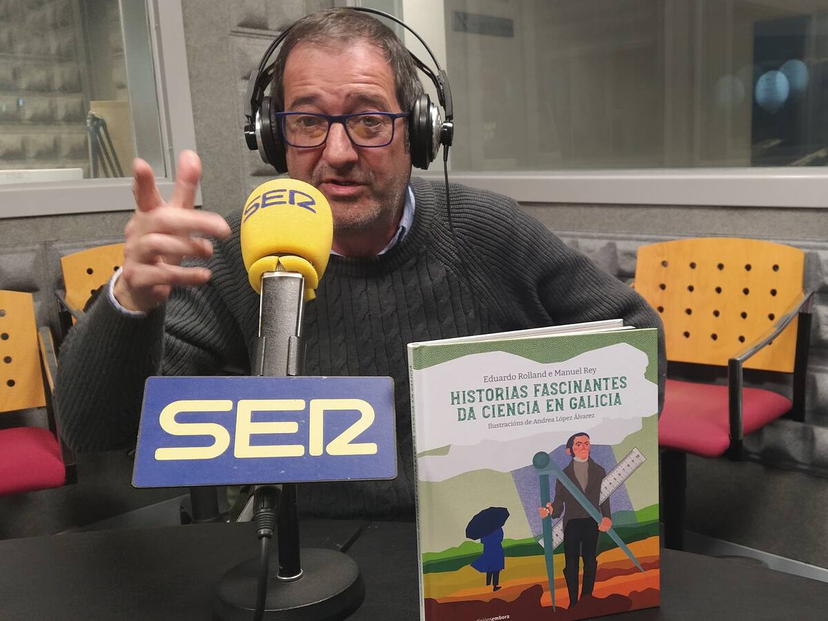 Eduardo Rolland: "Contamos 40 historias asombrosas de la ciencia en Galicia"