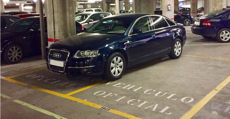 Vehículo oficial del alcalde de Alcobendas