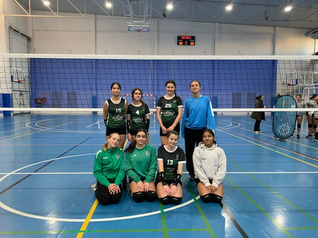 Equipos del Club Voleibol Huesca