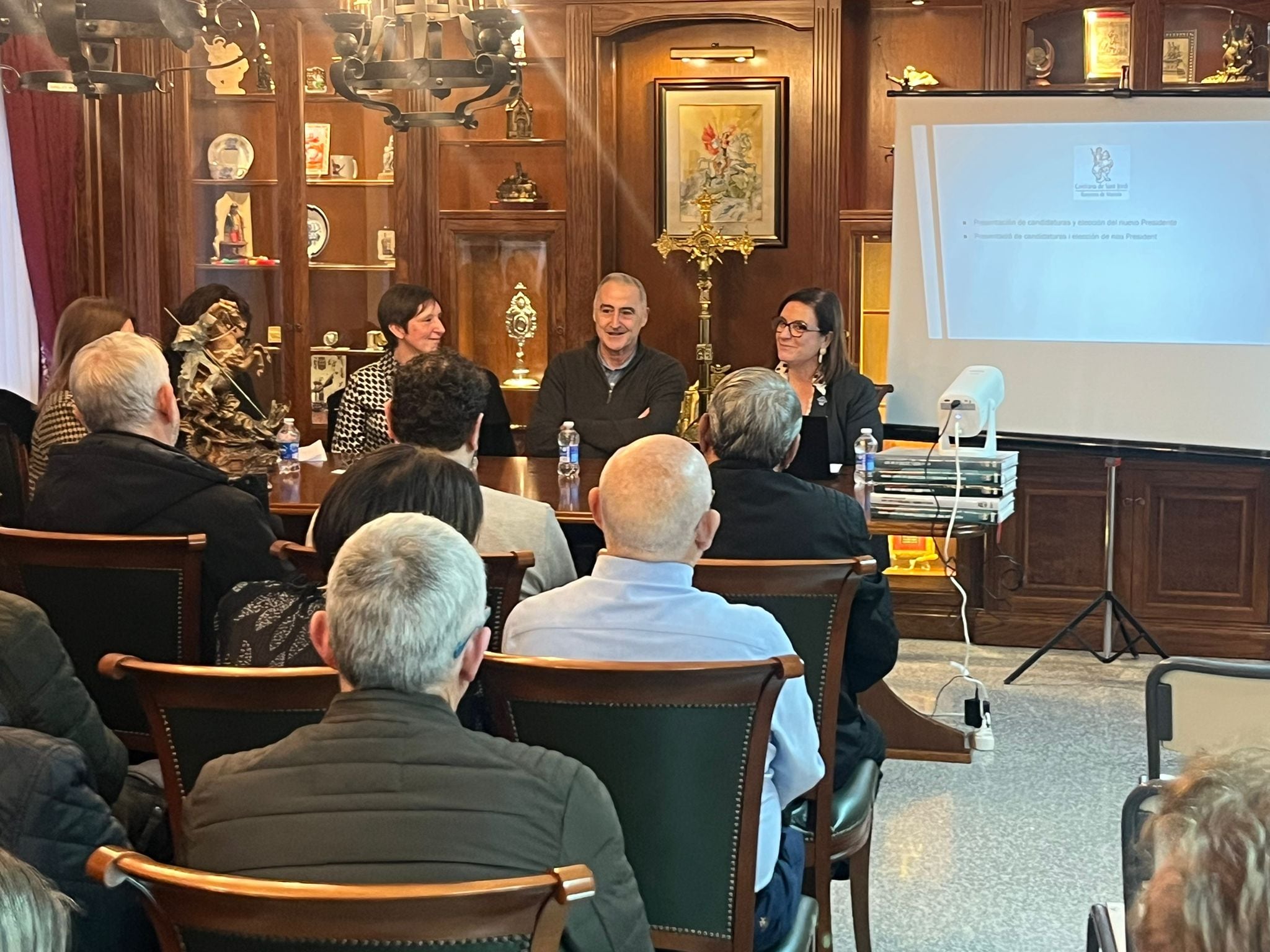 Momento de la asamblea