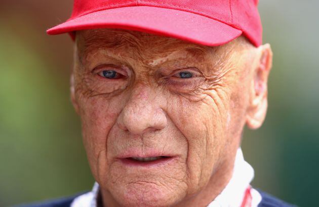 Niki Lauda, durante el pasado Gran Premio de China