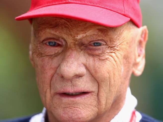 Niki Lauda, durante el pasado Gran Premio de China