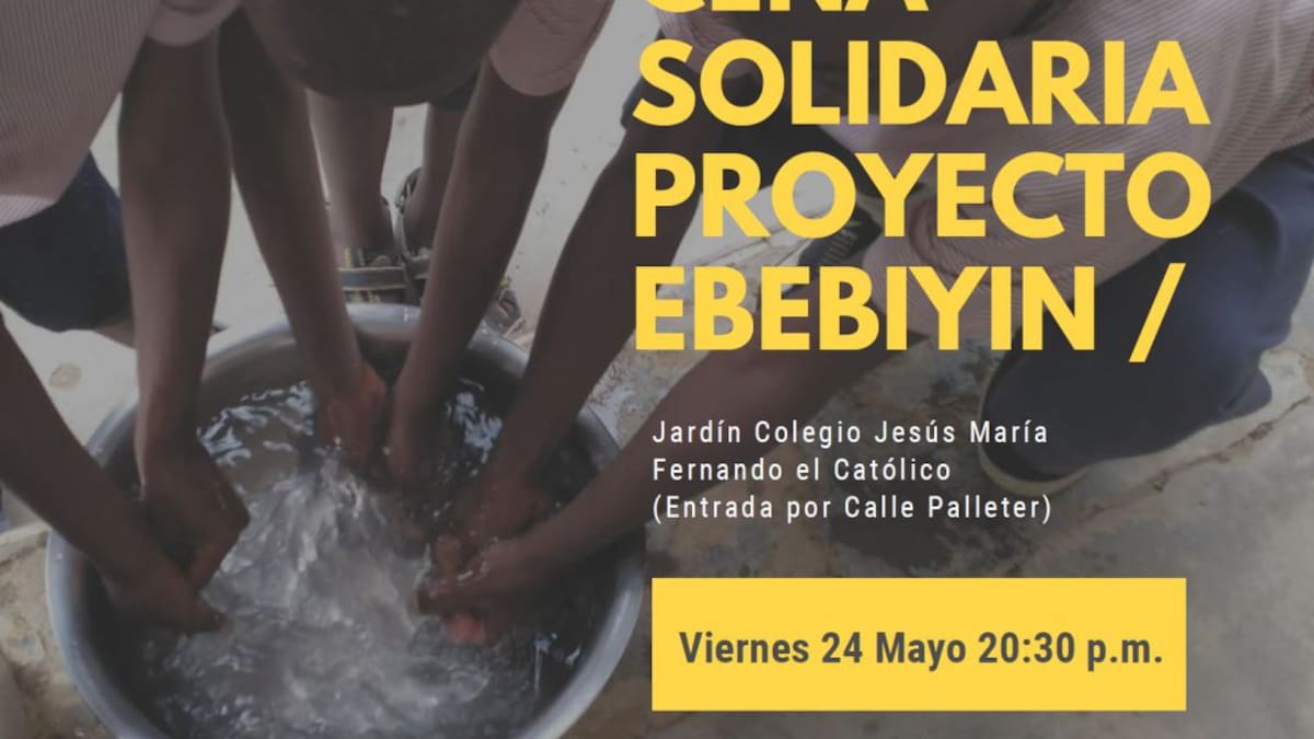 Cena Solidaria en Valencia para el Proyecto Ebibeyin