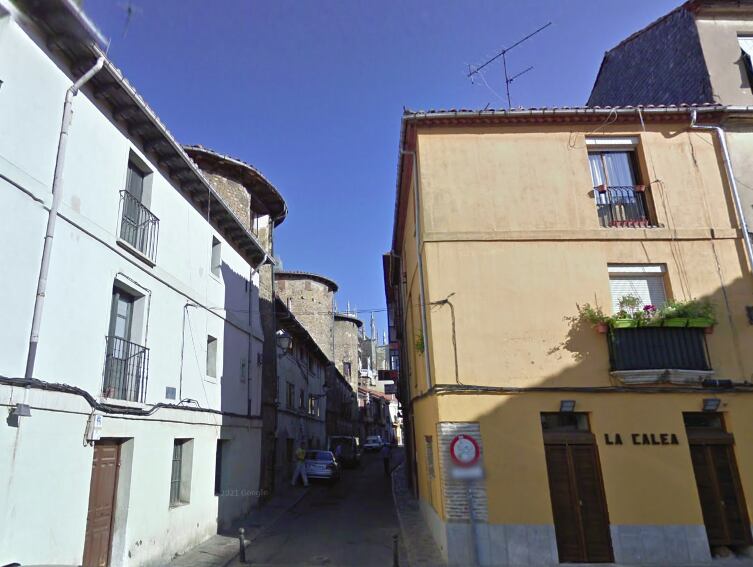 Calle Serradores en León