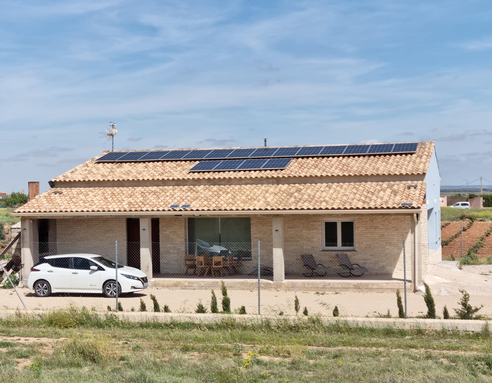 Vivienda del villarrobledense autosuficiente