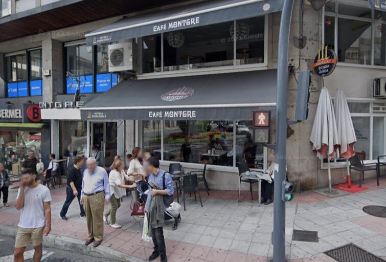 Imagen de la cafetería afectada.