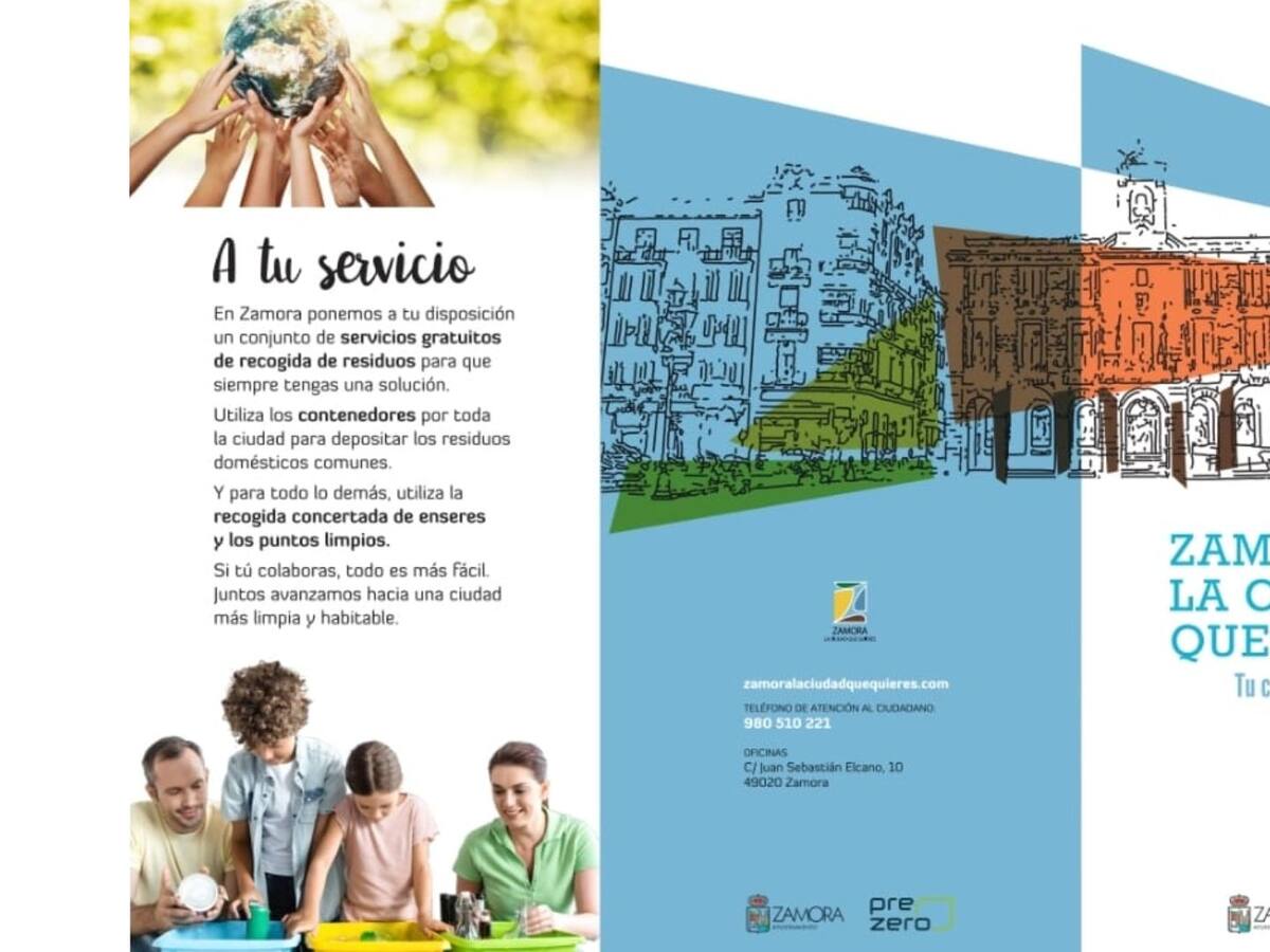El Ayuntamiento de Zamora lanza una campaña sobre recogida de enseres y residuos
