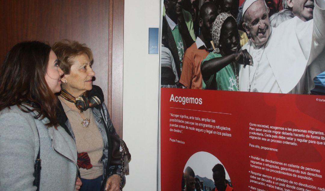 La exposición, promovida por el Papa Francisco, está en la Casa de la Iglesia 