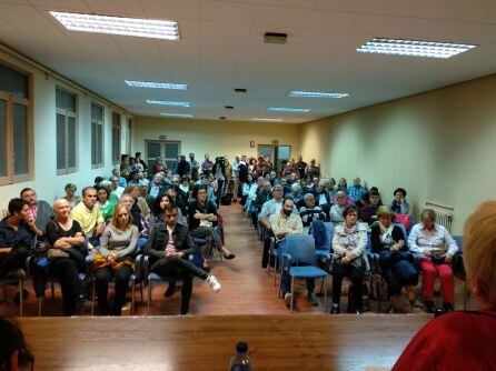 La asamblea abierta contó con representación de casi todo el tejido asociativo y representación socio-política de la sociedad de la comarca