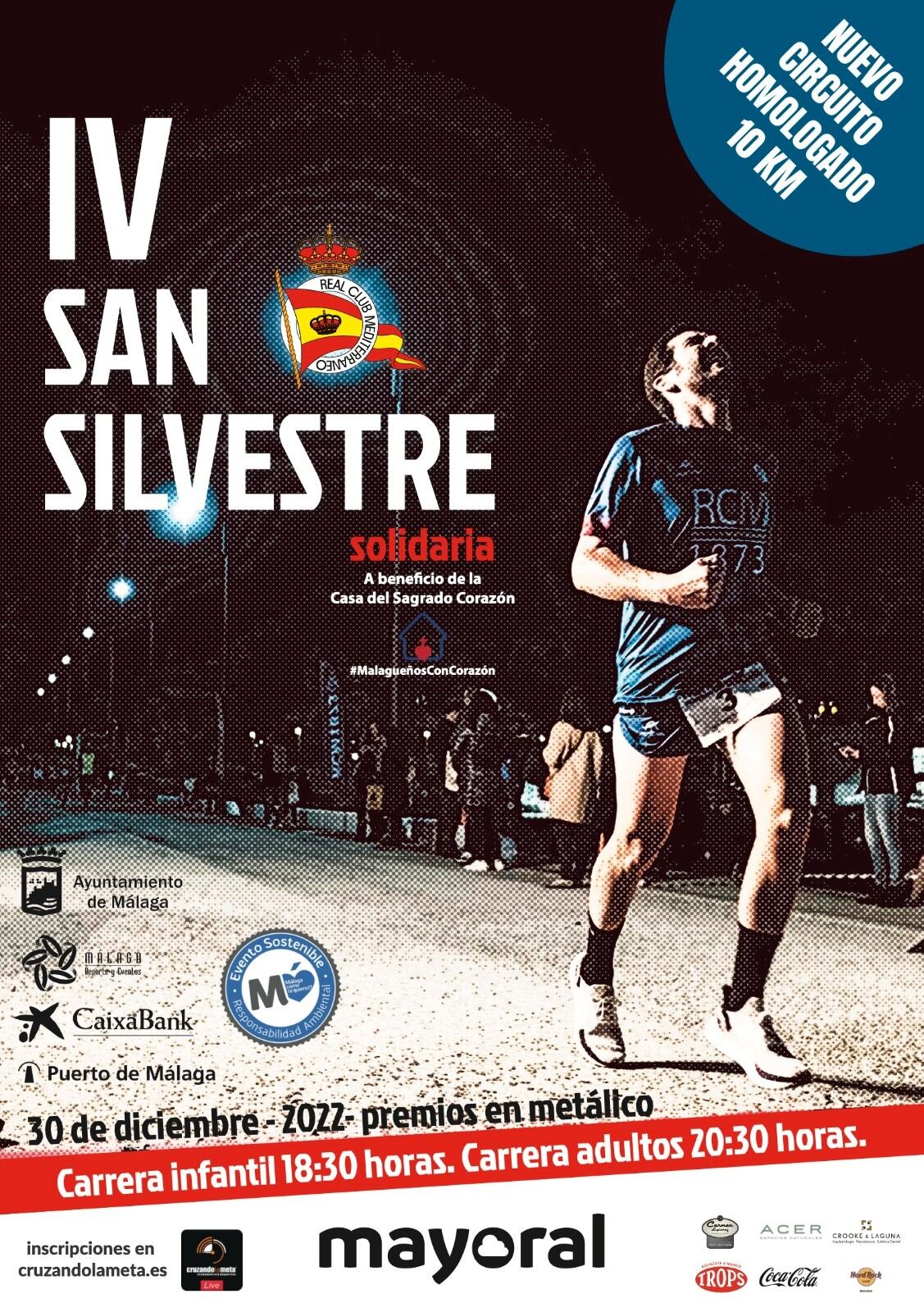 La cuarta edición de la San Silvestre organizada por el Club Mediterráneo se celebrará el próximo 30 de diciembre