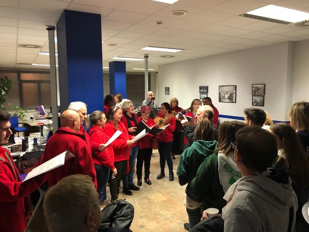 La ronda de San Martín en Radio Huesca