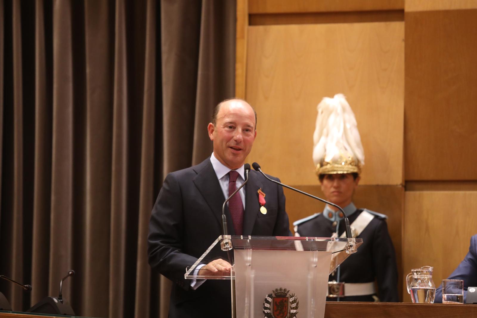 Juan Manuel Cendoya, Medalla de Oro de Zaragoza