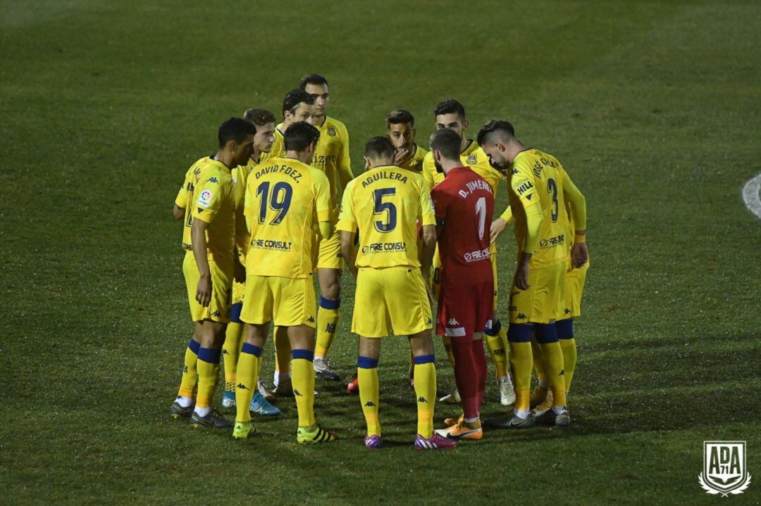 Jugadores del Alcorcón