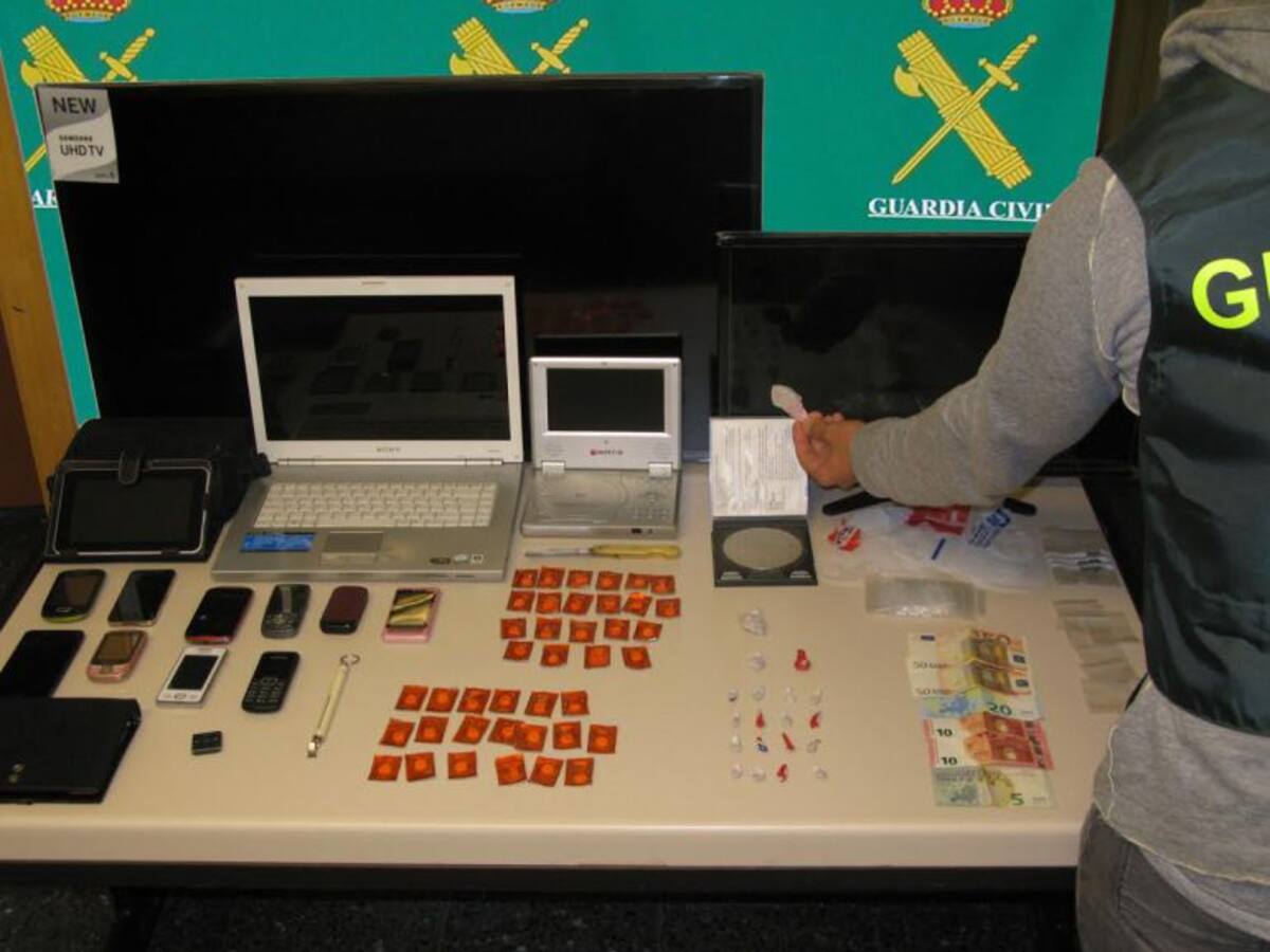 Desarticulado un punto de distribución de droga en Baiona