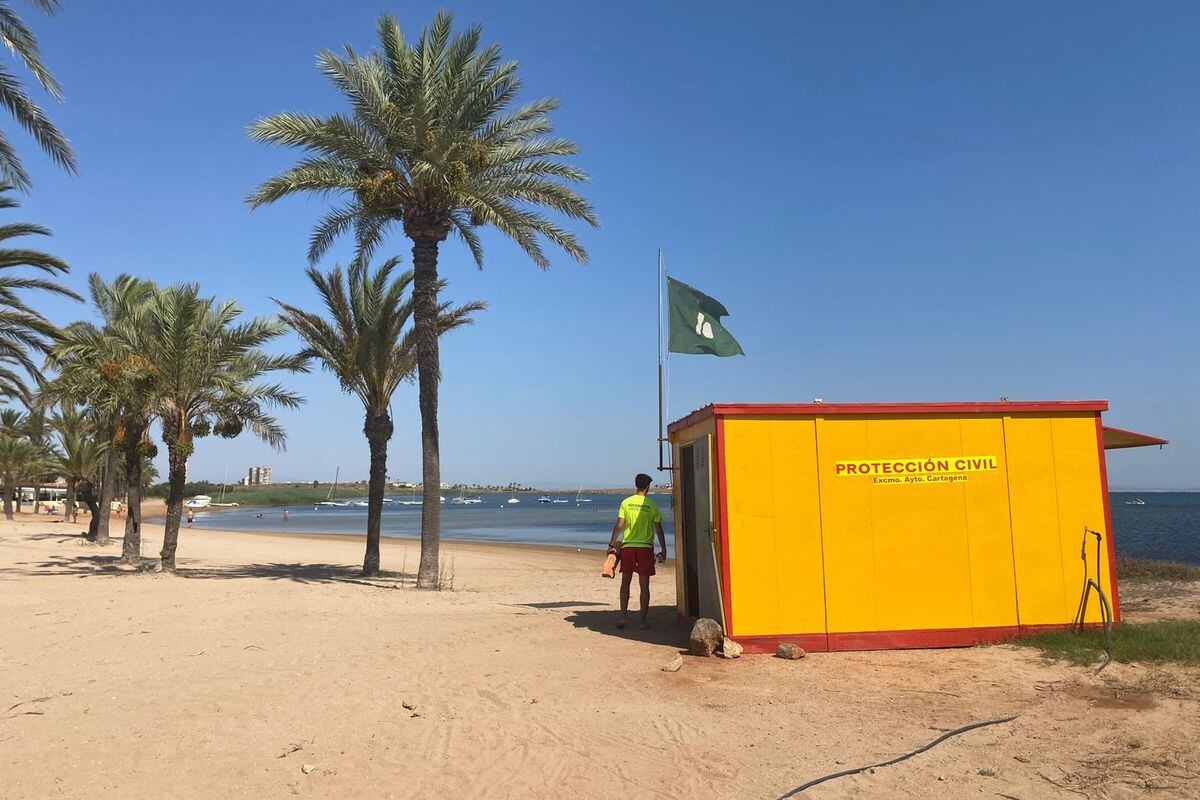 Puesto de seguridad de la playa de Villas Caravaning