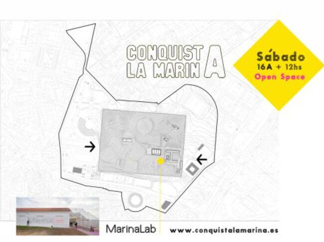 Cartel de la última sesión de participación ciudadana en La Marina